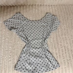 Polka Dot Women's Top